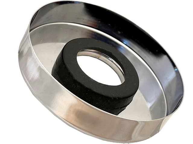 Schieberosette mit Gummi-Einsatz