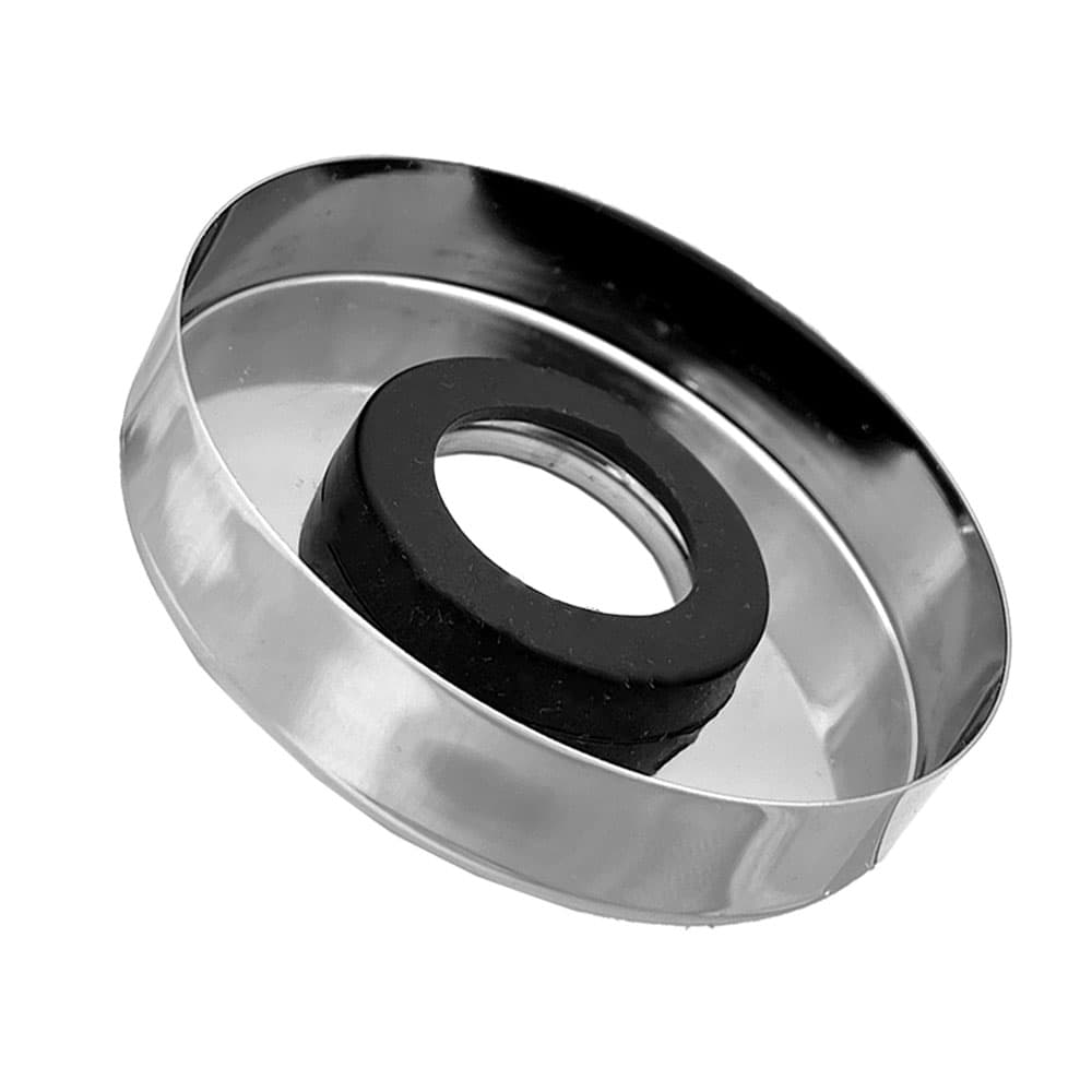 Schieberosette mit Gummi-Einsatz