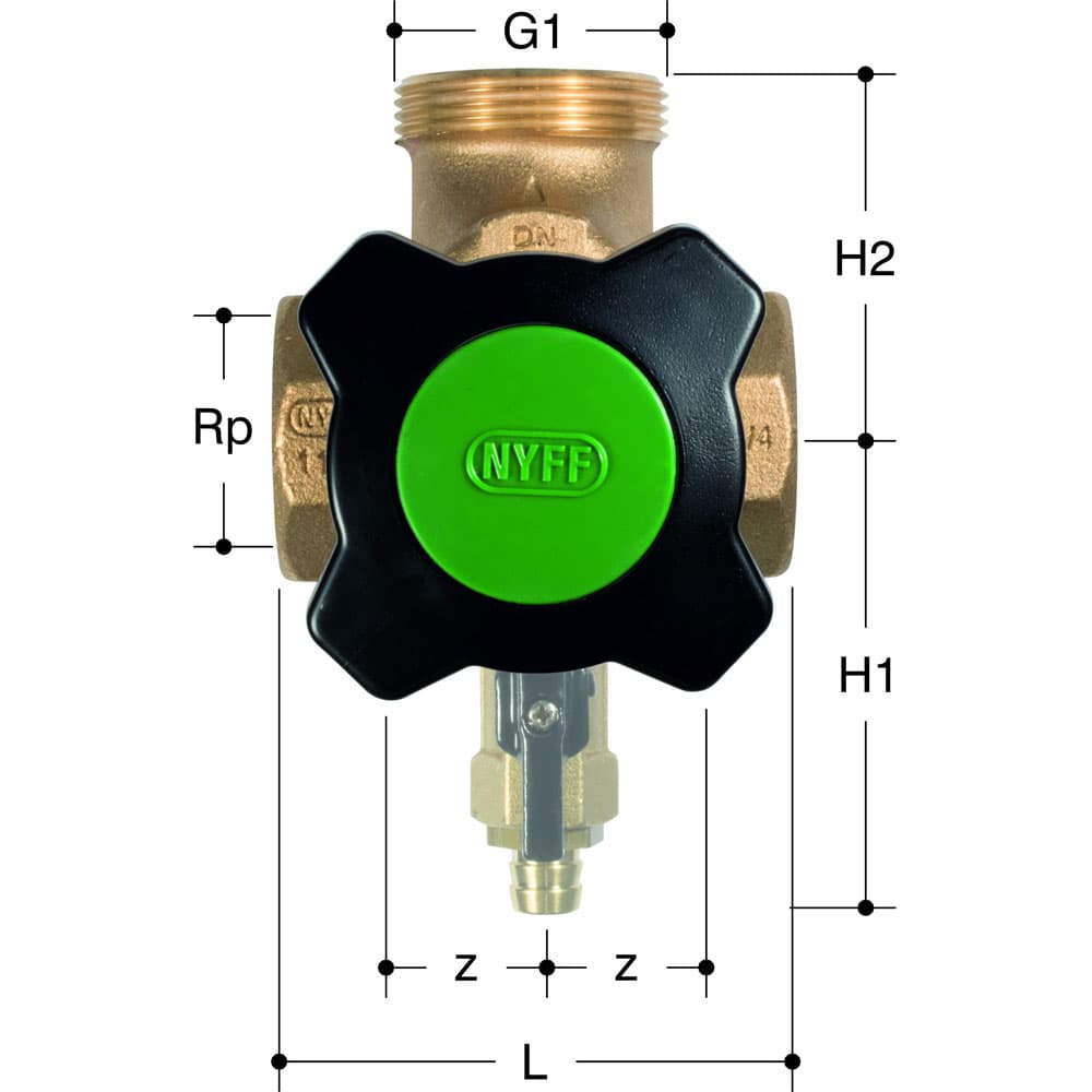 Batterieventil Trilyss PN 16