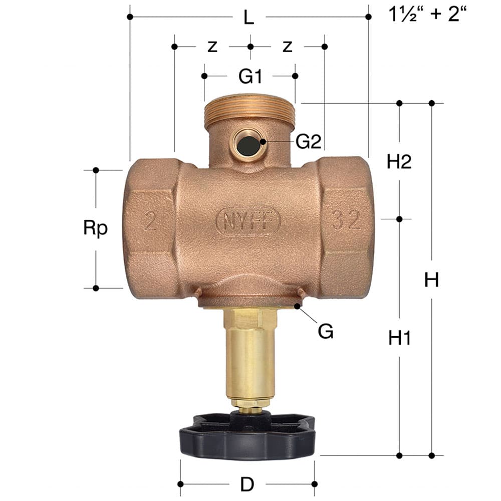 Batterieventil Trilyss PN 16
