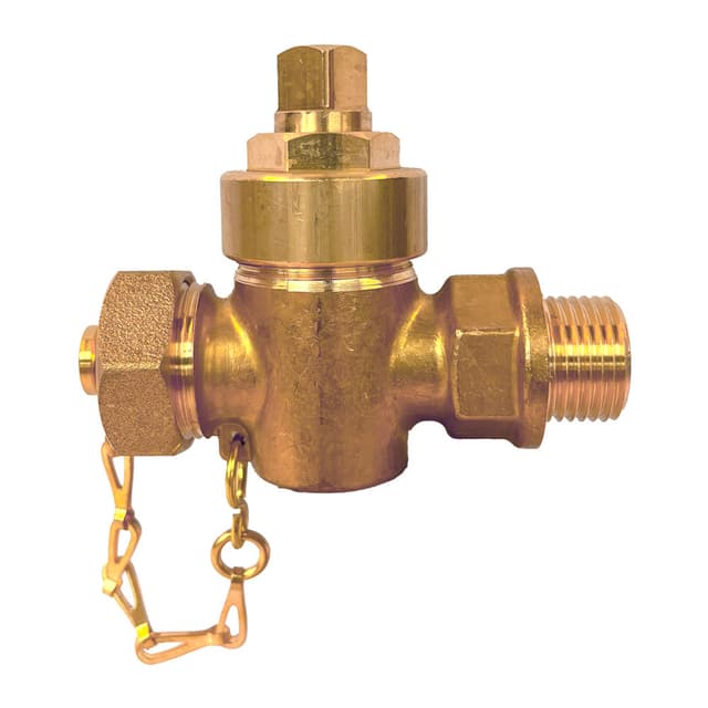 Kessel-Füll- und Entleerhahn