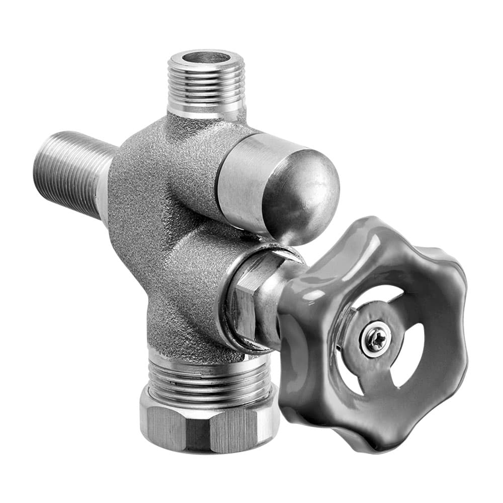 Siduo Doppelventil ohne Klemmverschraubungen