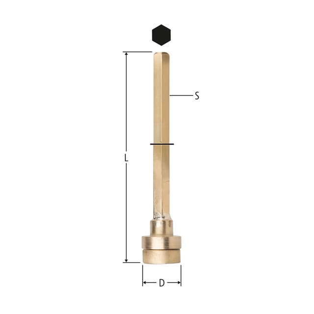 Spindelverlängerung zu 40050/40052 300-500