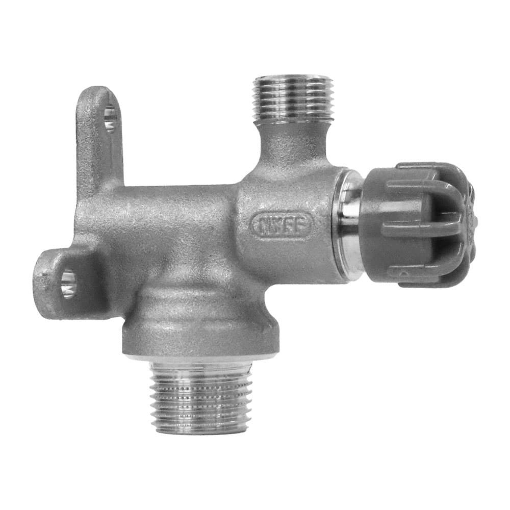 Eckregulierventil mit Flansch