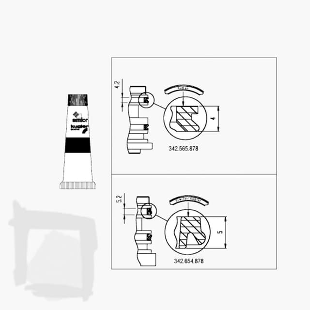 Swap/Simidisc Austauschset Manschetten
