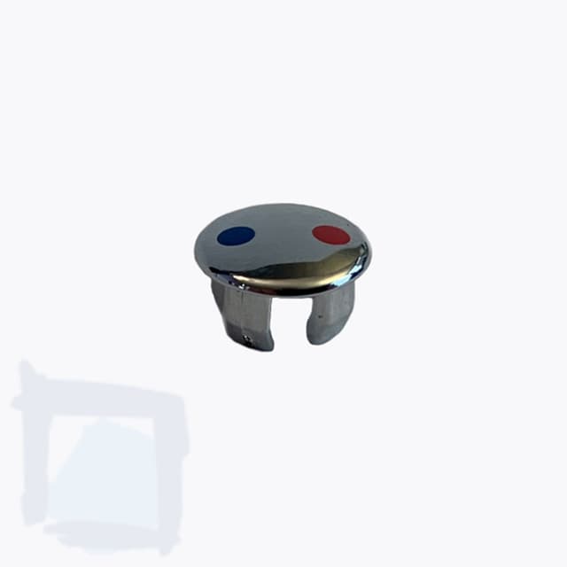 Abdeckkappe Rot + Blau