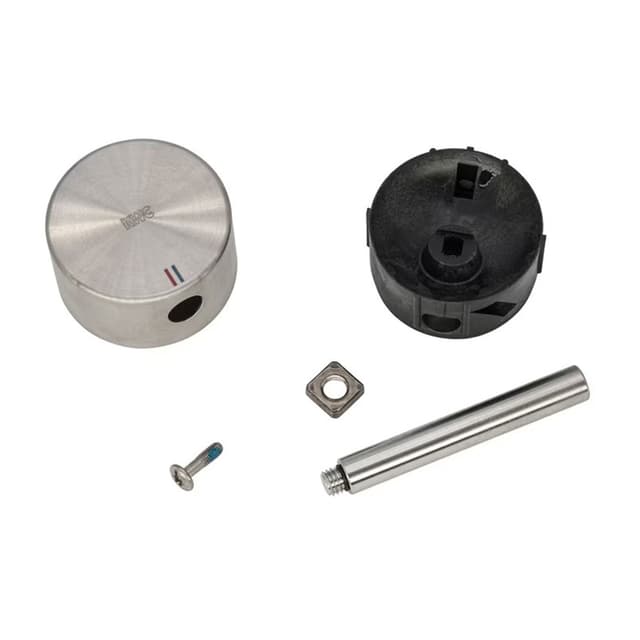 INOX Kappe mit Kunststoff Einsatz + Hebel