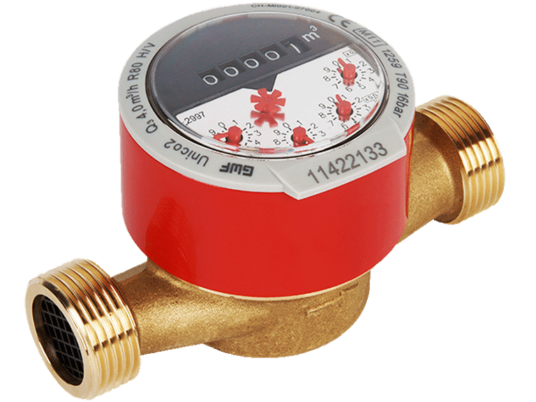 Kalt- und Warmwasserzähler